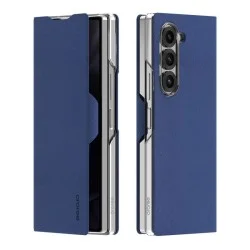 Cover Samsung Z Fold 6 Bonnet Diary Flip Case Araree - Blue